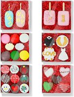 Caja de Pastel de Papel Moderna Apilable para Regalos, para Pastel, Tamaño Ajustable, Aspecto Elegante, Perfecta para Baby Shower, Apta para Alimentos