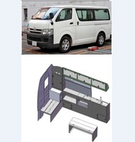 Nissan NV350 Urvan Ambulance Conversion Panneau intérieur et produit de fabrication de tôle d'armoire