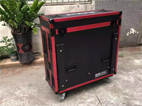 Console de mixage numérique Flight Case en aluminium étanche IP65 OEM personnalisable Boîtier de rangement