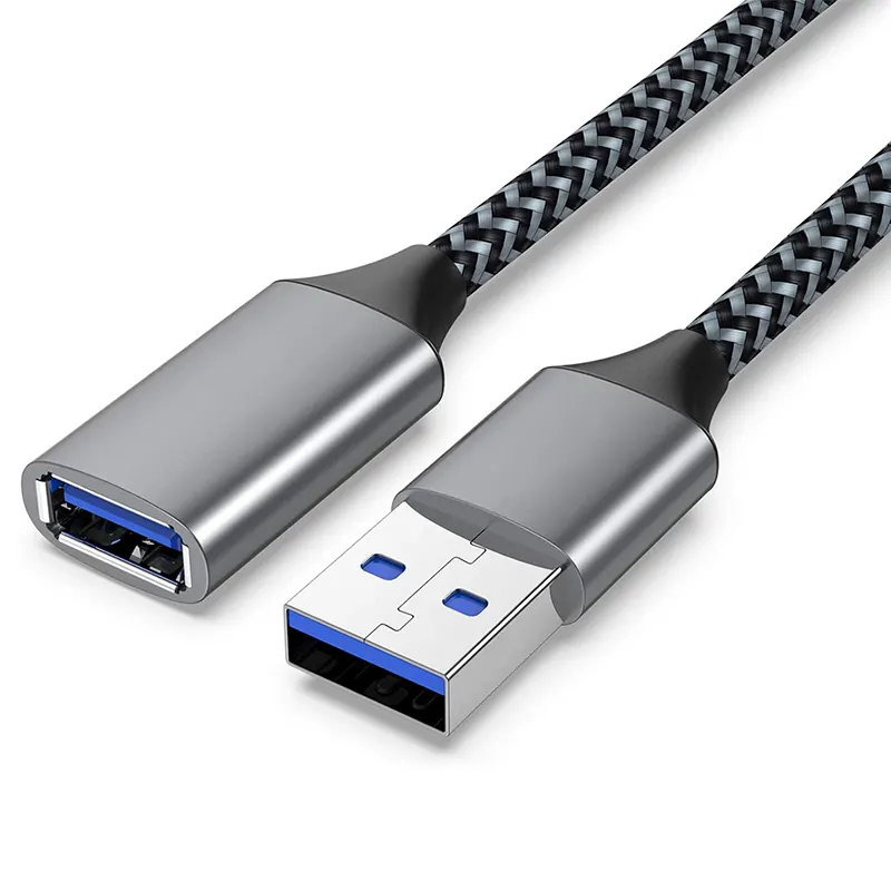 Fast 3A Charging Sync 2m 3m Oem Usb A Male To A Female Data Transfer Cord Usb 3.0 Extender Cable Usb Extension