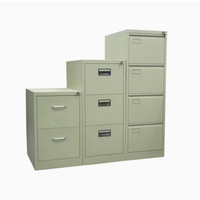 Armoire de rangement verticale moderne en métal réglable avec tiroirs verrouillables pour bureau, école, gymnase, entrepôt, hôtel, maison, atelier