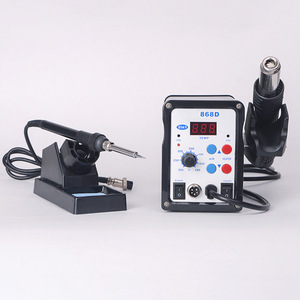 Estación <span class=keywords><strong>de</strong></span> Soldadura y Desoldadura 858D 110V/220V 700W ESD con Temperatura Ajustable y Aire Caliente <span class=keywords><strong>para</strong></span> Reparación <span class=keywords><strong>de</strong></span> Soldaduras - Product Image 2