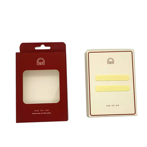 Chất Lượng Cao Sang Trọng Biểu Tượng Tùy Chỉnh Sinh Thái Thân Thiện Với Báo Chí Trên Móng Tay Bao Bì Ngăn Kéo Trượt Hộp Giấy Với Cửa Sổ - Product Image 2