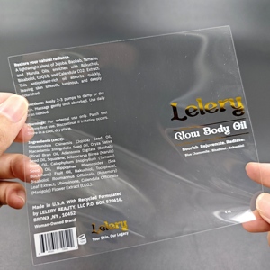 Custom Die Cut Vinyl Stickers Clear <strong>Label</strong> <strong>Printing</strong> <strong>Gold</strong> Sticker Roll Personalized Logo Adhesive Packaging <strong>Labels</strong> - Product Image 1