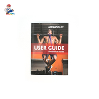 Brochure personnalisée OEM avec reliure agrafée, papier kraft, pelliculage mat, estampage à chaud