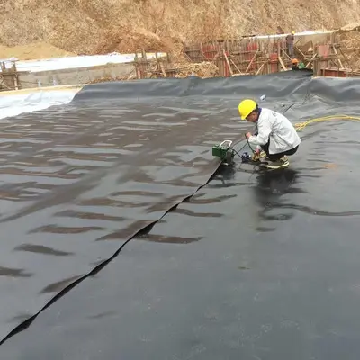 Geomembrane prezzo 2mm hdpe plastica pond liner fish tank fodera impermeabile membrana impermeabile