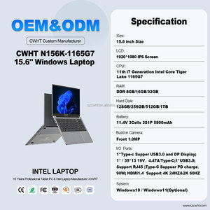 Laptop en Oferta, Computadora Portátil <span class=keywords><strong>Intel</strong></span> <span class=keywords><strong>I7</strong></span> de 15.6 Pulgadas, Laptop Empresarial con Pantalla Táctil, 16 GB de RAM, Laptop <span class=keywords><strong>Core</strong></span> <span class=keywords><strong>I7</strong></span>, Enchufes Personalizados, Teclado en Inglés - Product Image 3