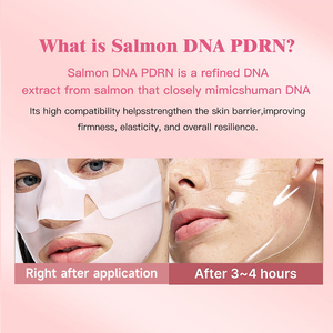 Masque facial en gel hydratant et éclaircissant au collagène hydrolysé, <span class=keywords><strong>ADN</strong></span> de saumon PDRN et acide hyaluronique, avec logo personnalisé - Product Image 3