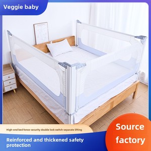 All'ingrosso fabbrica-fornitura regolabile doppio lato binario del <span class=keywords><strong>letto</strong></span> per bambini Guardrail per letti singoli e doppi per maschio femmina culle del bambino - Product Image 2