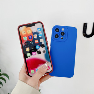 Cina fornitore satinato custodia in Silicone per <span class=keywords><strong>iPhone</strong></span> 16 Plus, sottile <span class=keywords><strong>Cover</strong></span> TPU opaco per <span class=keywords><strong>iPhone</strong></span> X XR <span class=keywords><strong>11</strong></span> 12 13 14 15 Pro Max Case - Product Image 4