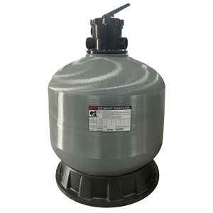 Equipo de Tratamiento de Agua para Piscinas con Filtro de <span class=keywords><strong>Arena</strong></span> de Material FRP de Seis Válvulas Inteligentes de Montaje Superior para Piscinas al Aire Libre - Product Image 1