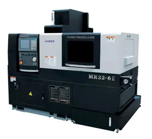 JIANKE MR326 Star Citzen 32mm 6 axis double spindle Swiss Type CNC Lathe with bar feeder Automatic cnc machine