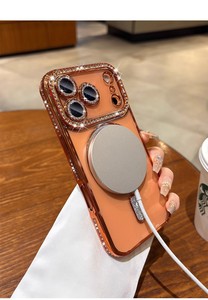 Sang trọng mạ mềm TPU từ kim cương <span class=keywords><strong>Bling</strong></span> trường hợp đ<span class=keywords><strong>i</strong></span>ện thoạ<span class=keywords><strong>i</strong></span> cho <span class=keywords><strong>Apple</strong></span> iPhone 17 16 15 Pro Max trong suốt trường hợp kim cương - Product Image 4