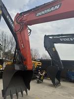 Excavatrice Doosan DX345LC-9C de 35 tonnes pour travaux miniers et de carrière, moteur DE12TIA 187 kW 255 ch, d'occasion, à vendre en gros