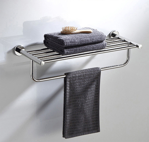 304 thép không gỉ treo tường khăn que khăn Rack thanh khăn - Product Image 2