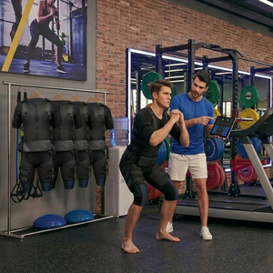 Traje de Entrenamiento <span class=keywords><strong>EMS</strong></span> Inalámbrico, Equipo de Fitness para Estudio, Entrenamiento <span class=keywords><strong>EMS</strong></span> para Profesionales Ocupados y Rehabilitación de Lesiones - Product Image 4