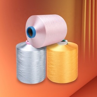 Filament de polyester 100 % personnalisé HuiLong, 300d/96f DTY, teint en masse, écologique, certifié Oeko-Tex, antibactérien, pour la couture