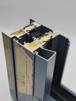 Tira de Sellado de Goma EPDM a Medida, Resistente a Rayos UV y al Envejecimiento, para Muros Cortina, Aislamiento Acústico y Contra la Intemperie para Ventanas de Aluminio con Tornillos