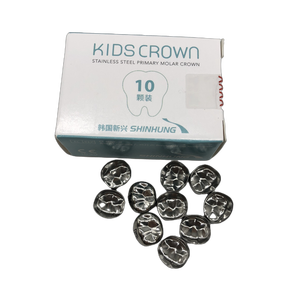 Corona per bambini molare primaria in acciaio inossidabile dentale Refil Baby Crown - Product Image 2