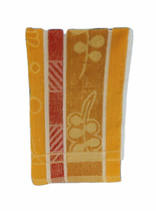 Serviette de cuisine carrée en coton brodé bleu, gaufrée, séchage rapide, jetable pour hôtel et maison - Product Image 3