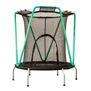 54 Inch Outdoor Trampoline For Kid's Sports Garden Jump Trampoline For Kids With Protective Net