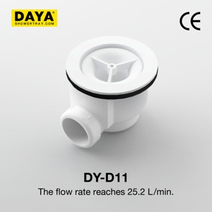 Conector de Drenaje Horizontal de Alta Eficiencia para Plato de Ducha de Baño - Product Image 1
