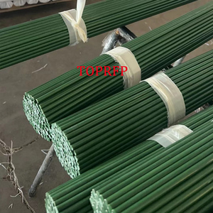 10mm Heavy Duty Fiberglass <b>Garden</b> Stakes FRP Rod Climbing Plant Support <b>Pole</b> - Product Image 1