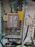 Contrôle électronique de distributeur automatique, boîtier en tôle, câble + contrôleur de bande lumineuse LED couleur, carte de contrôle de température