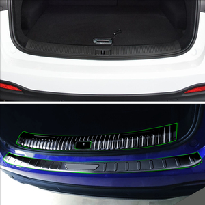 Protection de seuil de coffre arrière ABS pour voiture, plaque de protection de bagages, accessoires de carrosserie pour MG HS 2022 - Product Image 6