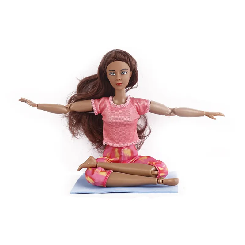 Ready to Ship ! 11.5 inch doll 21 joint made to move yoga doll doll For Kids