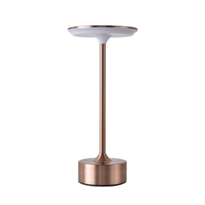 Lámpara de escritorio UFO de cabeza redonda grande con viga en I, LED de aluminio, luz nocturna táctil recargable para restaurantes y bares - Product Image 2