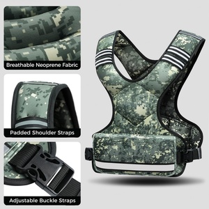 Chaleco con Peso Ajustable, Chaleco de Entrenamiento para Mujeres y Hombres, Chaleco con Peso para Entrenamientos en Casa, Correr, Caminar y Entrenamiento de Fuerza - Product Image 3