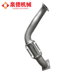 Tuyau d'échappement BMW 328i avec sortie d'échappement 51Q 1-22124033-0 compatible avec les camions mélangeurs et pompes Isuzu, en acier inoxydable - Product Image 3