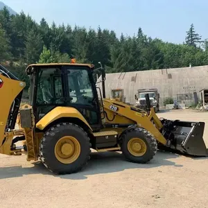 Düşük çalışma saatleri Caterpillar kullanılmış japonya kazıcı yükleyici 420D 420F 416E 432F F satılık