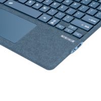 Clavier de projection intelligent sans fil Pro X avec pavé tactile pour Surface Pro 11, taille standard, rétroéclairage 7-RGB, ultra-fin, support pour stylet en plastique