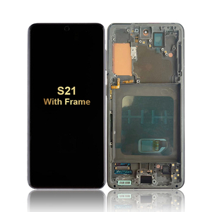 อะไหล่หน้าจอ LCD โทรศัพท์มือถือสำหรับ Samsung S10 S10 S10e + S20 S21 S22 + S23 FE PLUS ultra 5g พร้อมกรอบดิจิตอล