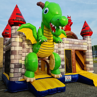 Structures gonflables pour l'extérieur, châteaux gonflables commerciaux pour enfants