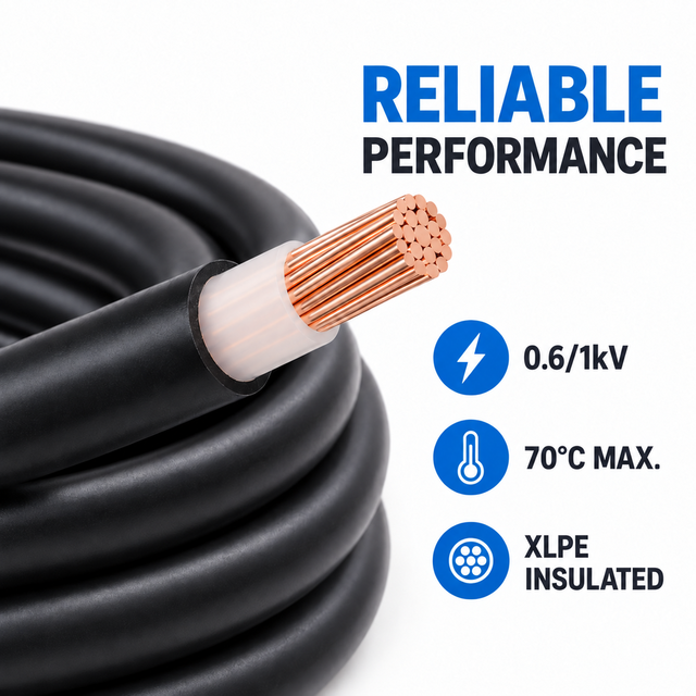 YJV Copper Power Cable 0.6/1kV 5 Core Cable for Commercial Building Fixed Power Transmission