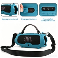Nouvelle coque en silicone créative anti-chute pour enceinte JBL Charge 6, étui de protection en silicone