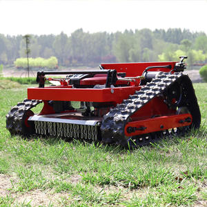 Hightop HT550 Robot sur chenilles automoteur tondeuse à gazon tracteur essence/essence 4 temps puissance coupe d'herbe - Product Image 6