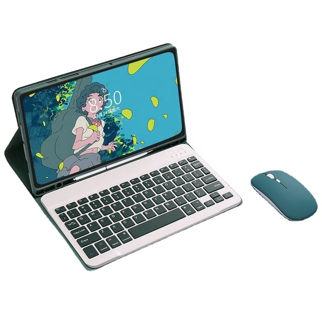Tablet Covers & Cases Keyboard Case with Pen Holder for Samsung Galaxy S6 Lite Magnetic Silicone Tablet Case Cover for Tab A9+