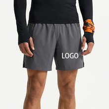 Quick Dry Drawstring Solid Casual Breathable Spliced Design Sports Shorts for Men Outdoor Running