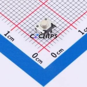 HX TS35CA-XL 250gf Tactile Switch SMD,3x5mm Switch Single Pole Single Throw Round Button 2.5N Horizontal Mount - Product Image 1
