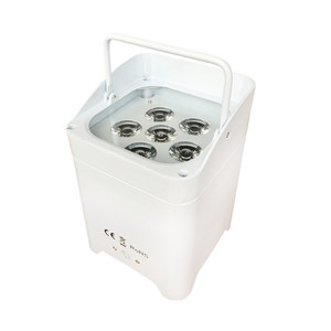 12 de carga de luz Flightcase 6x18W con batería inalámbrica de infrarrojos de La Libertad Led Par luz/Color de lavado Led <span class=keywords><strong>DJ</strong></span> luz Luz - Product Image 4