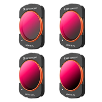 Kit de filtres magnétiques 2-en-1 K&F Concept Creator Combo ND&PL pour DJI Pocket 3/4 (ND8/PL+ND16/PL+ND32/PL+ND64/PI) – Lot de 4 filtres