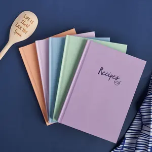 Op Maat Bedrukte Hardcover Receptboek Leeg Recept Notitieboek Organizer Planner Dagboek Kookboek Journaal
