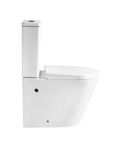 Australie standard articles sanitaires deux pièces toilette sans rebord lavage à économie d'eau <span class=keywords><strong>WC</strong></span> ensemble - Product Image 3