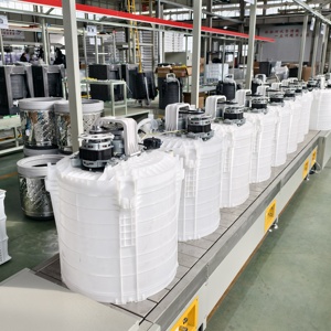 <span class=keywords><strong>Lave</strong></span>-<span class=keywords><strong>linge</strong></span> frontal entièrement automatique H 15 kg <span class=keywords><strong>avec</strong></span> séchage, écran tactile, lumière bleue, grande capacité, équipement de buanderie - Product Image 5