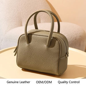 Bolso de mujer Cuero Vaca Mini Bolso Concha Mujer Lujo Crossbody Asa Superior Mayorista Fábrica Custom logo Alta Calidad Piel - Product Image 1