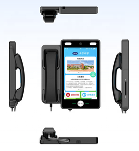 Tarjeta RFID de aluminio fundido Android 4G/3G/2G pantalla estudiante asistencia a la escuela pública Cámara HD con Red GSM/WiFi SIM teléfono de pago - Product Image 1